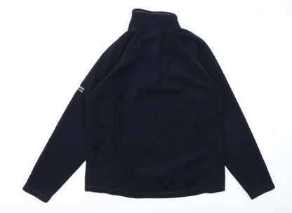 Mens UK Size M Craghoppers Blue 1/4 Zip Sweatshirt
