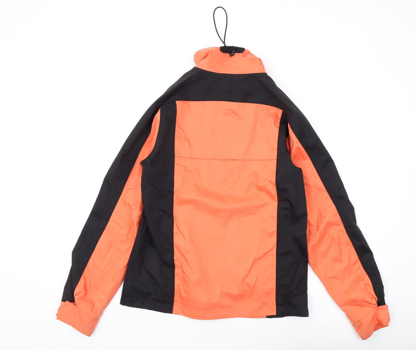 Daily Sports Women's Orange Rain Jacket M - Waterproof Lightweight