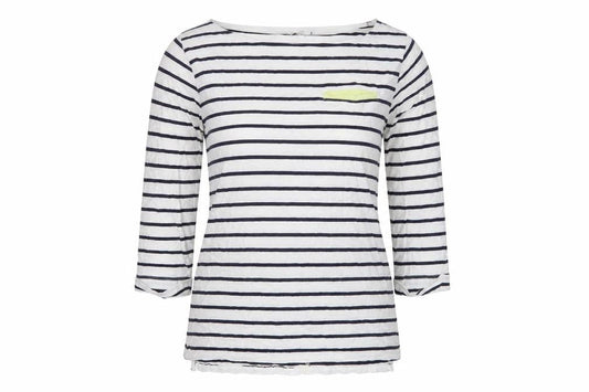 Womens UK Size 10 FatFace Ivory Basic T-Shirt