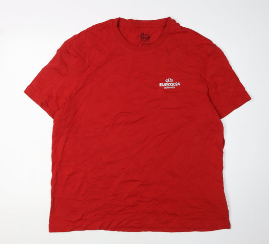 Marks and Spencer Men’s Red XL England Euro 2024 T-Shirt