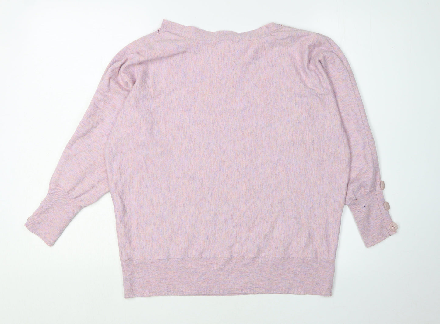 Monsoon Women's Pink Pullover Jumper, Size L, Casual