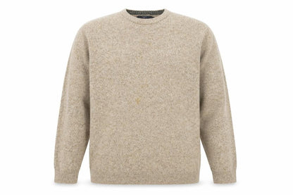 Mens UK Size L Atlantic Bay Beige Pullover Jumper