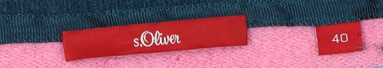 Womens UK Size 12 s.Oliver Multicoloured Pullover Jumper