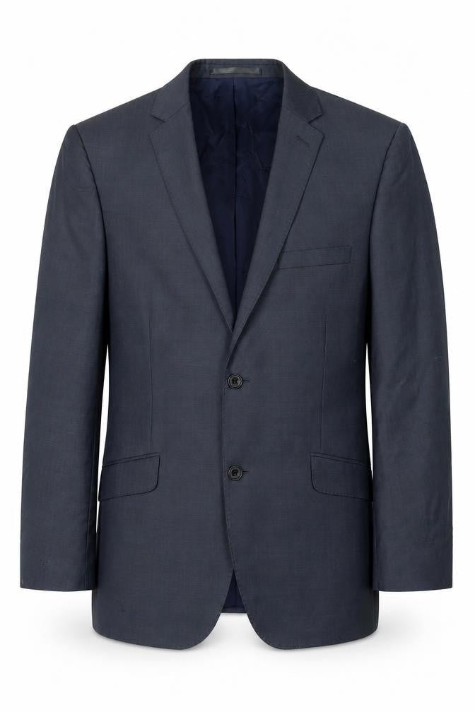 Mens UK Size 38 Paul Costelloe Regular Blue Suit Jacket