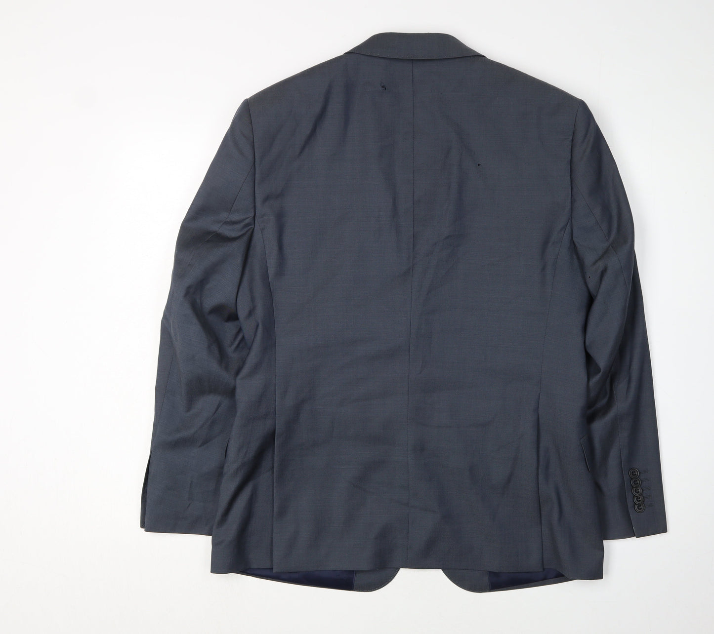 Mens UK Size 38 Paul Costelloe Regular Blue Suit Jacket