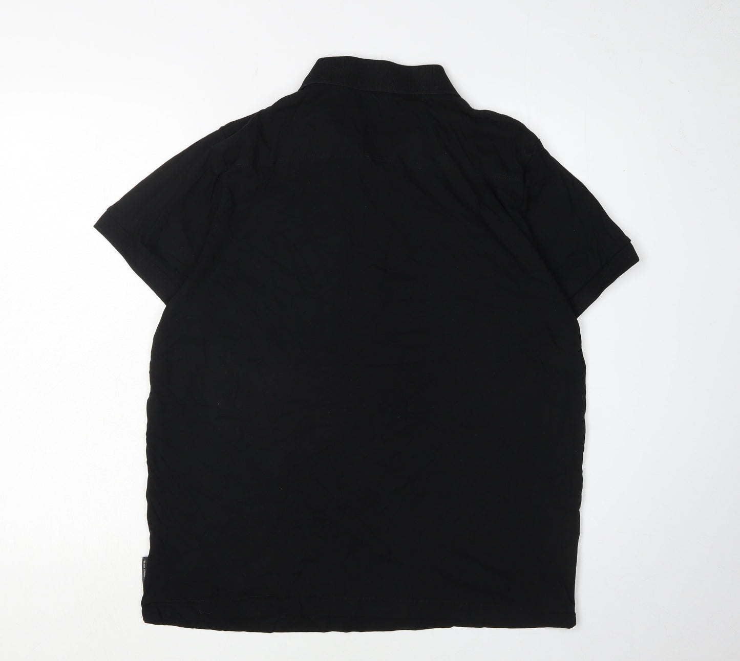 French Connection Men's Black XL Polo Shirt