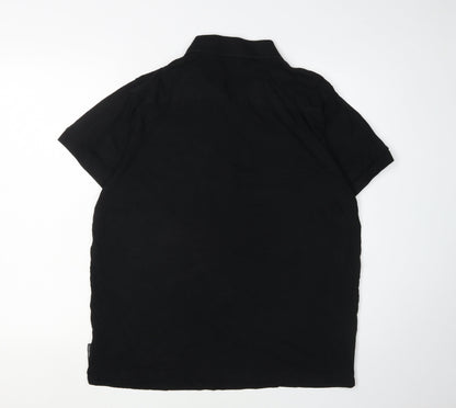 French Connection Men's Black XL Polo Shirt