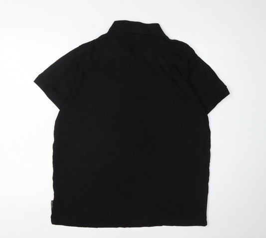 French Connection Men's Black XL Polo Shirt