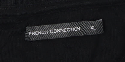 French Connection Men's Black XL Polo Shirt