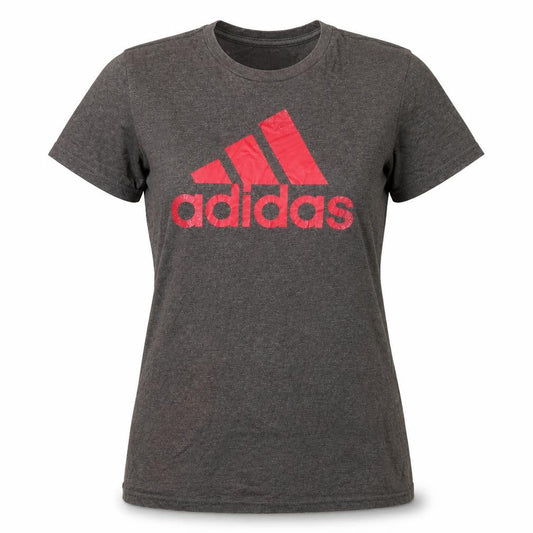 Womens UK Size S adidas Grey Gym & Training T-Shirt