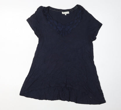 Womens UK Size 12 RJR John Rocha Blue Basic T-Shirt