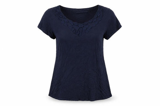 Womens UK Size 12 RJR John Rocha Blue Basic T-Shirt