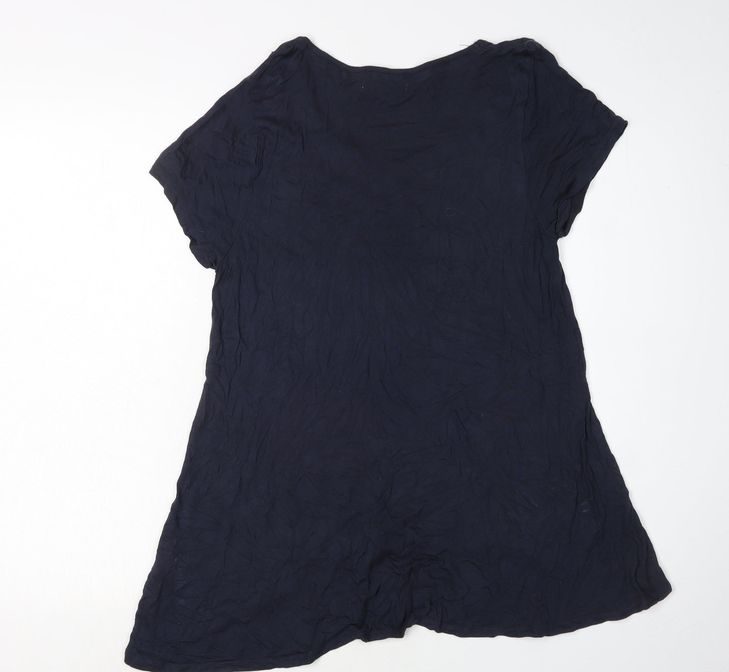 Womens UK Size 12 RJR John Rocha Blue Basic T-Shirt
