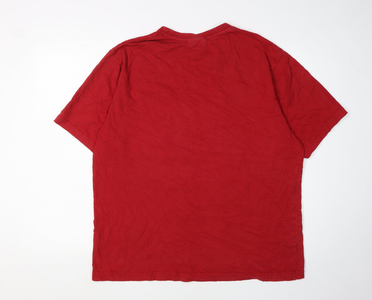 North Ridge Men's Red XL Crew Neck T-Shirt