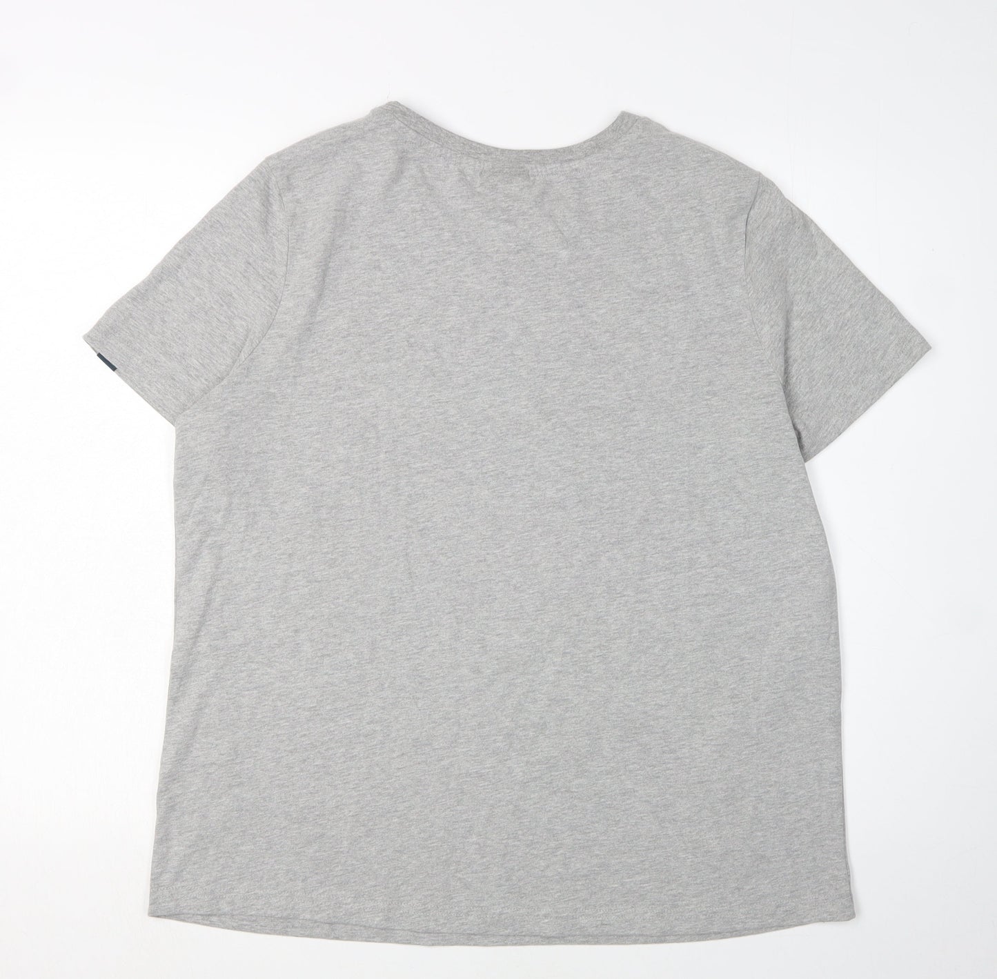 Womens UK Size 14 ellesse Grey Basic T-Shirt