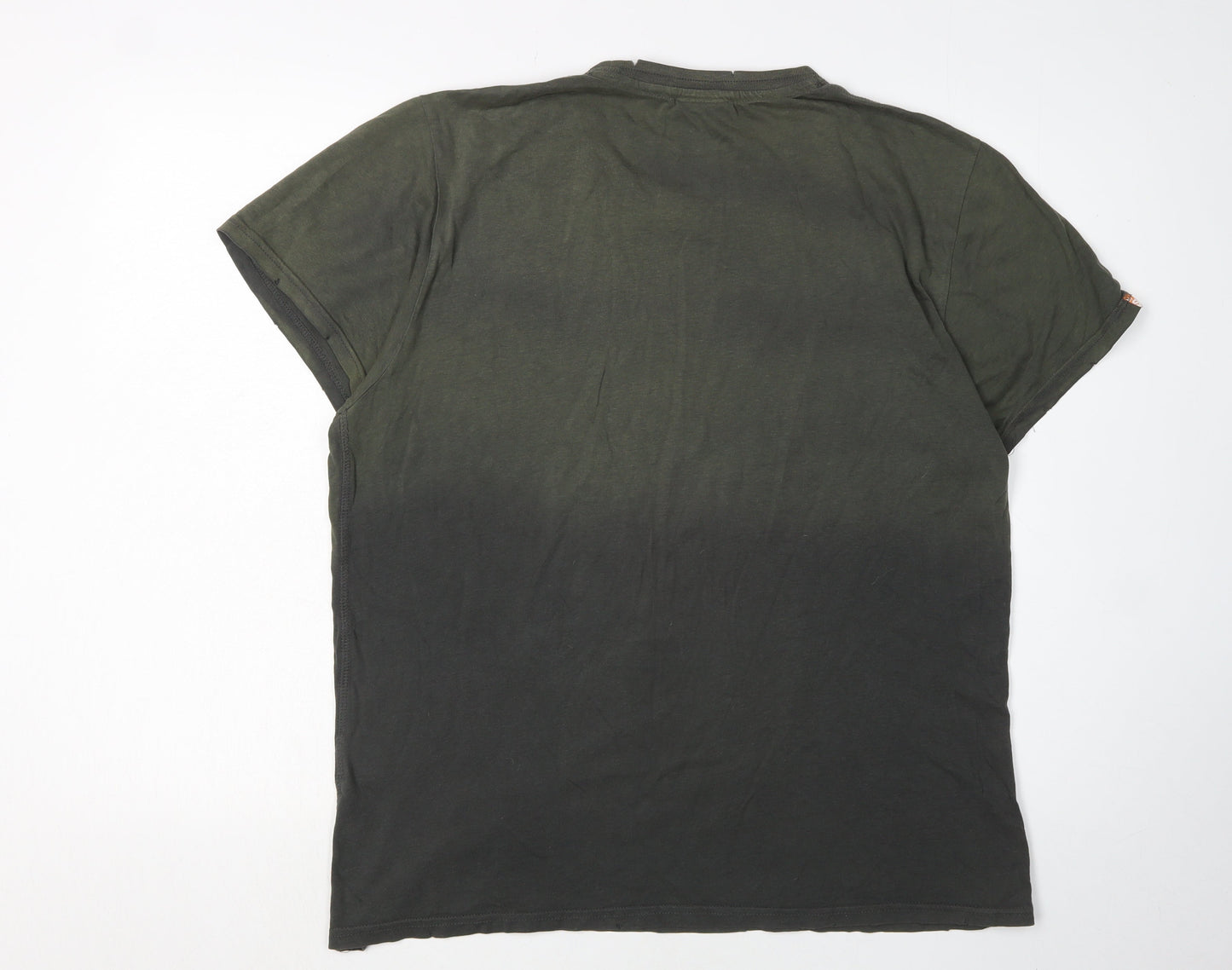 SuperDry Men's Green Vintage T-Shirt M, Short Sleeve