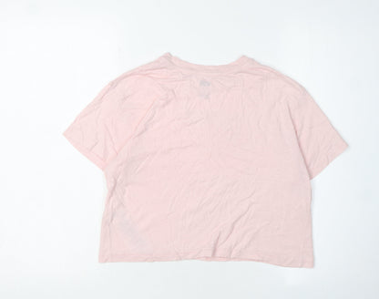 Levi's Girls Pink Logo T-Shirt, Size 14 Plus, Short Sleeve