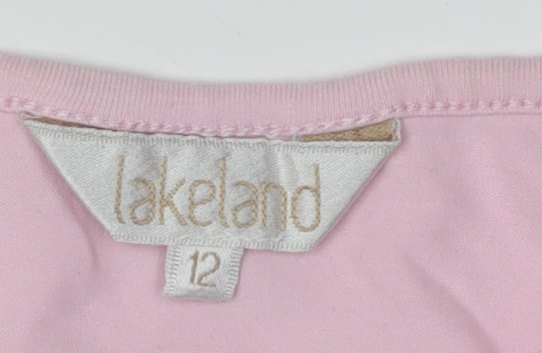 Womens UK Size 12 Lakeland Pink Camisole Tank