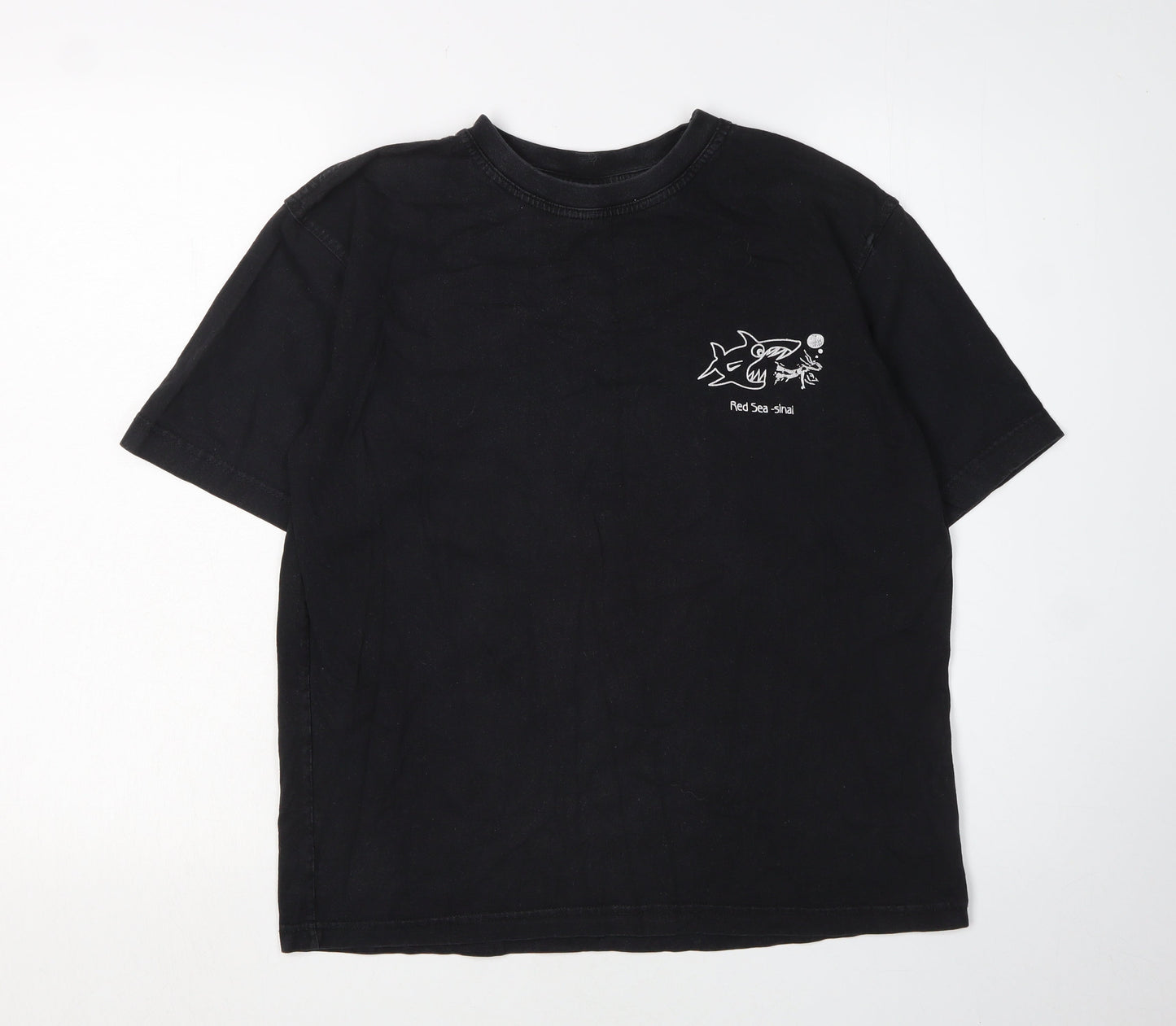 Unisex Adults UK Size M Hard Rock Cafe Black Basic T-Shirt