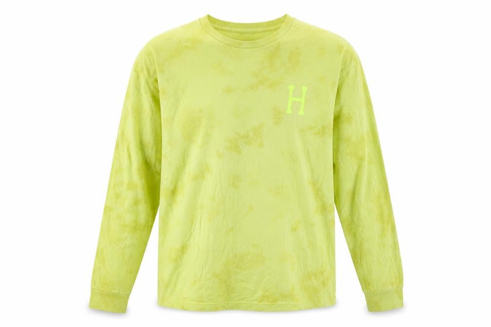 Mens UK Size L HUF Green  T-Shirt