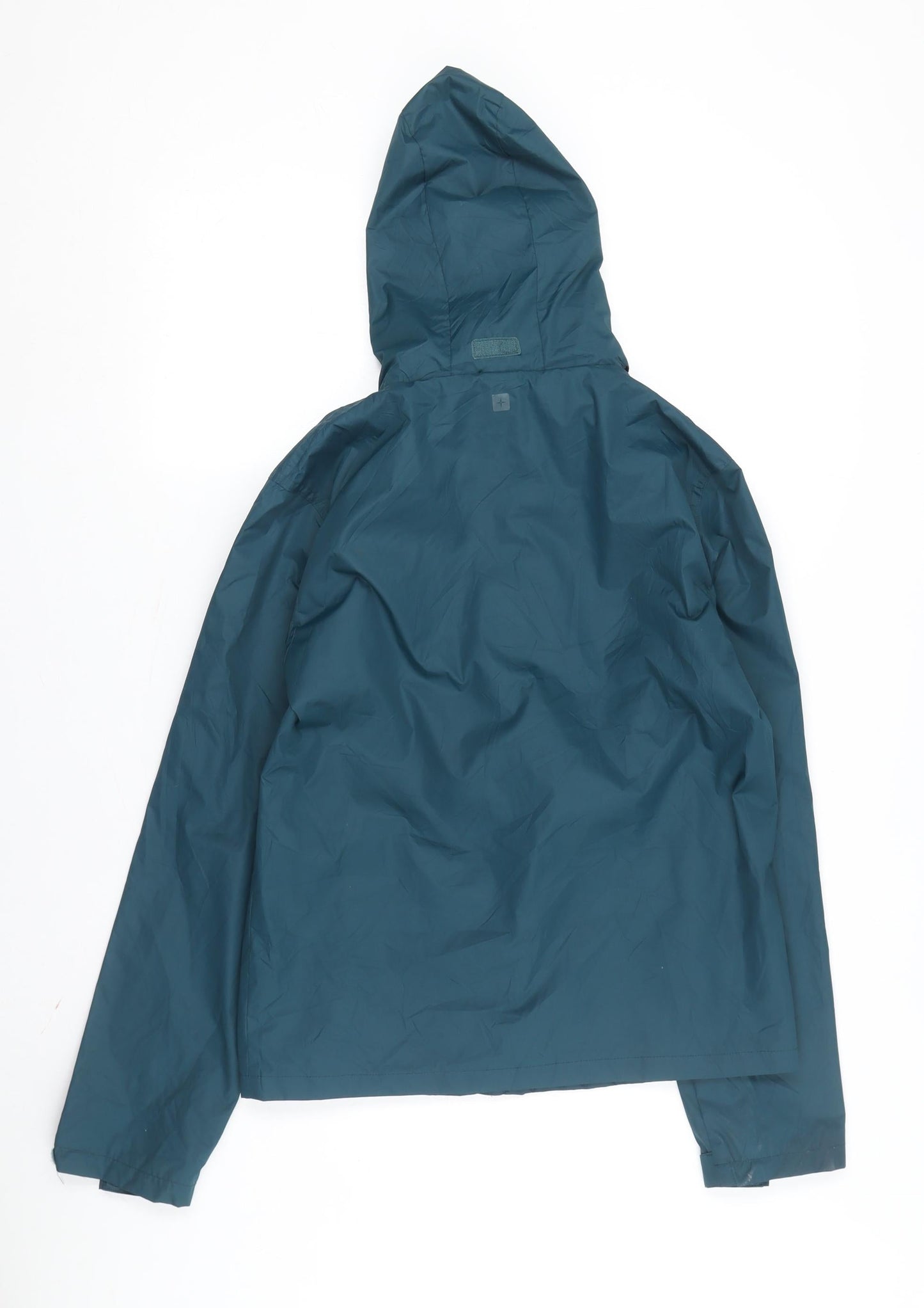 Mountain Warehouse Girls Green Rain Coat 13 Years Waterproof Jacket
