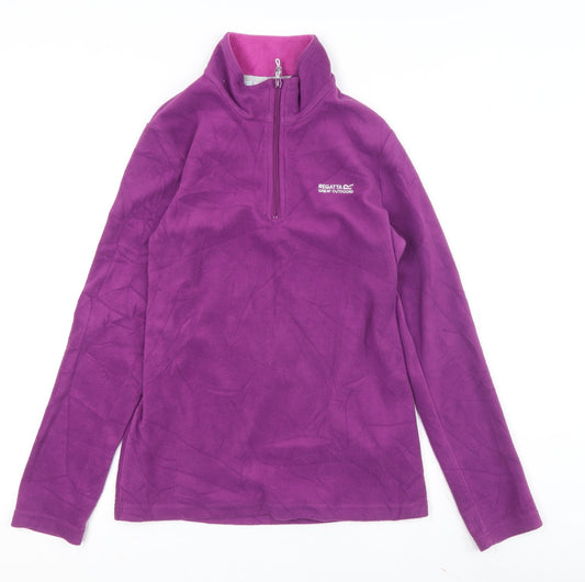 Regatta Women's Purple Fleece Pullover Size 6
