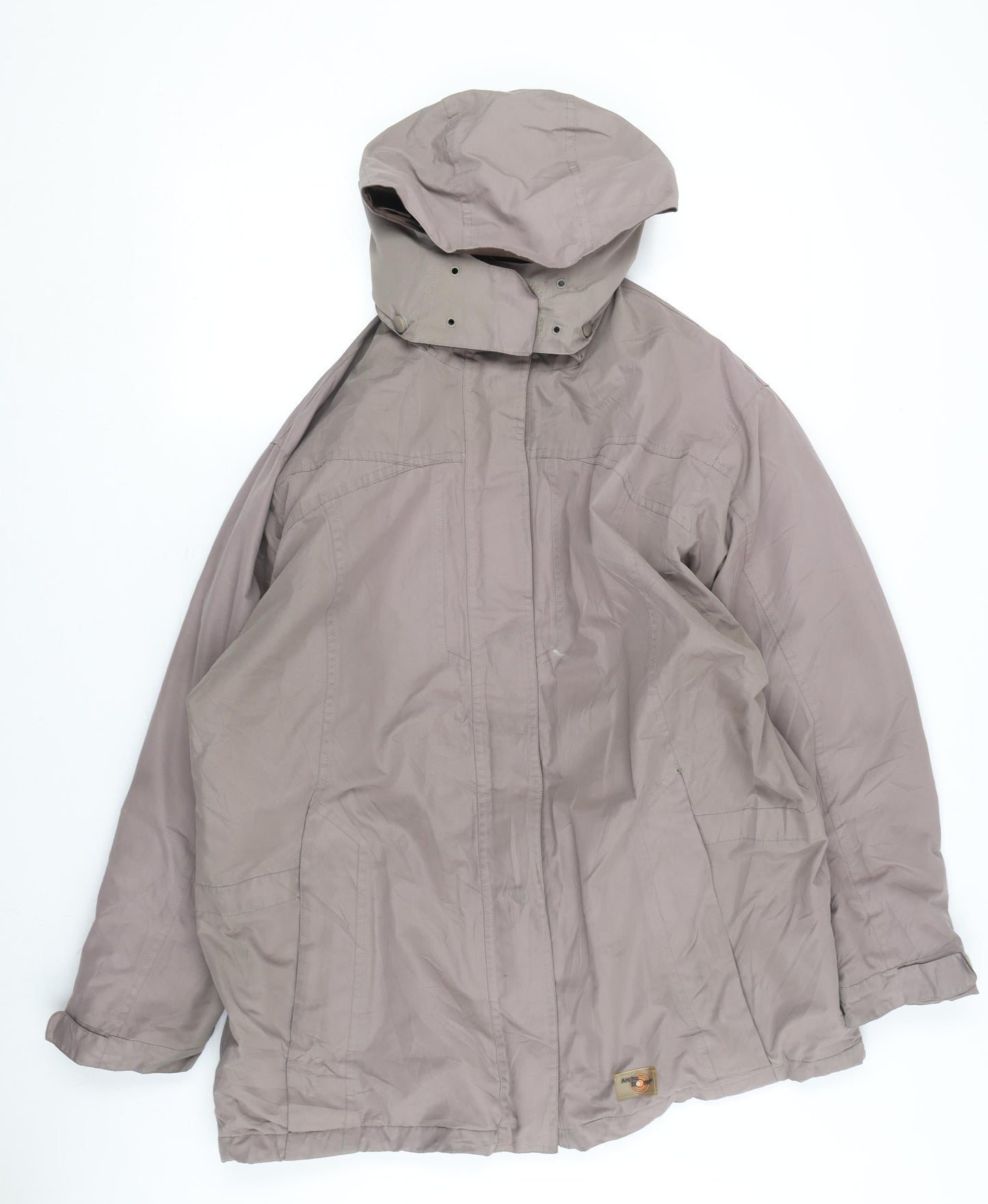 Arctic Storm Men's Beige Parka Jacket Size 18