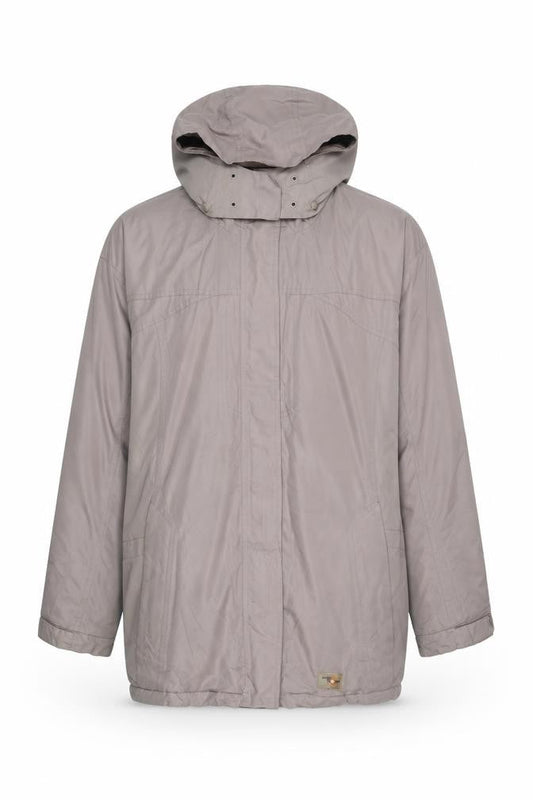 Mens UK Size 18 Arctic Storm Beige Parka Coat