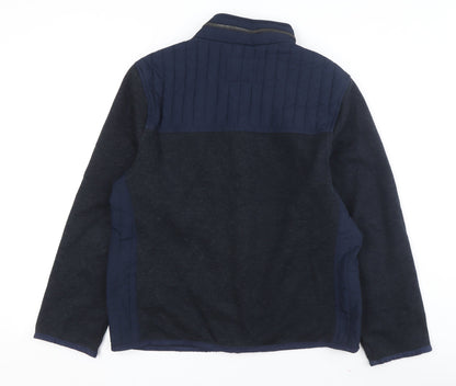 Marks and Spencer Men's Blue Quilted Jacket M
