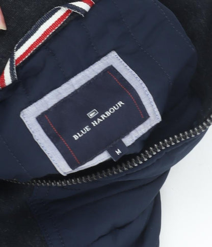 Marks and Spencer Men's Blue Quilted Jacket M