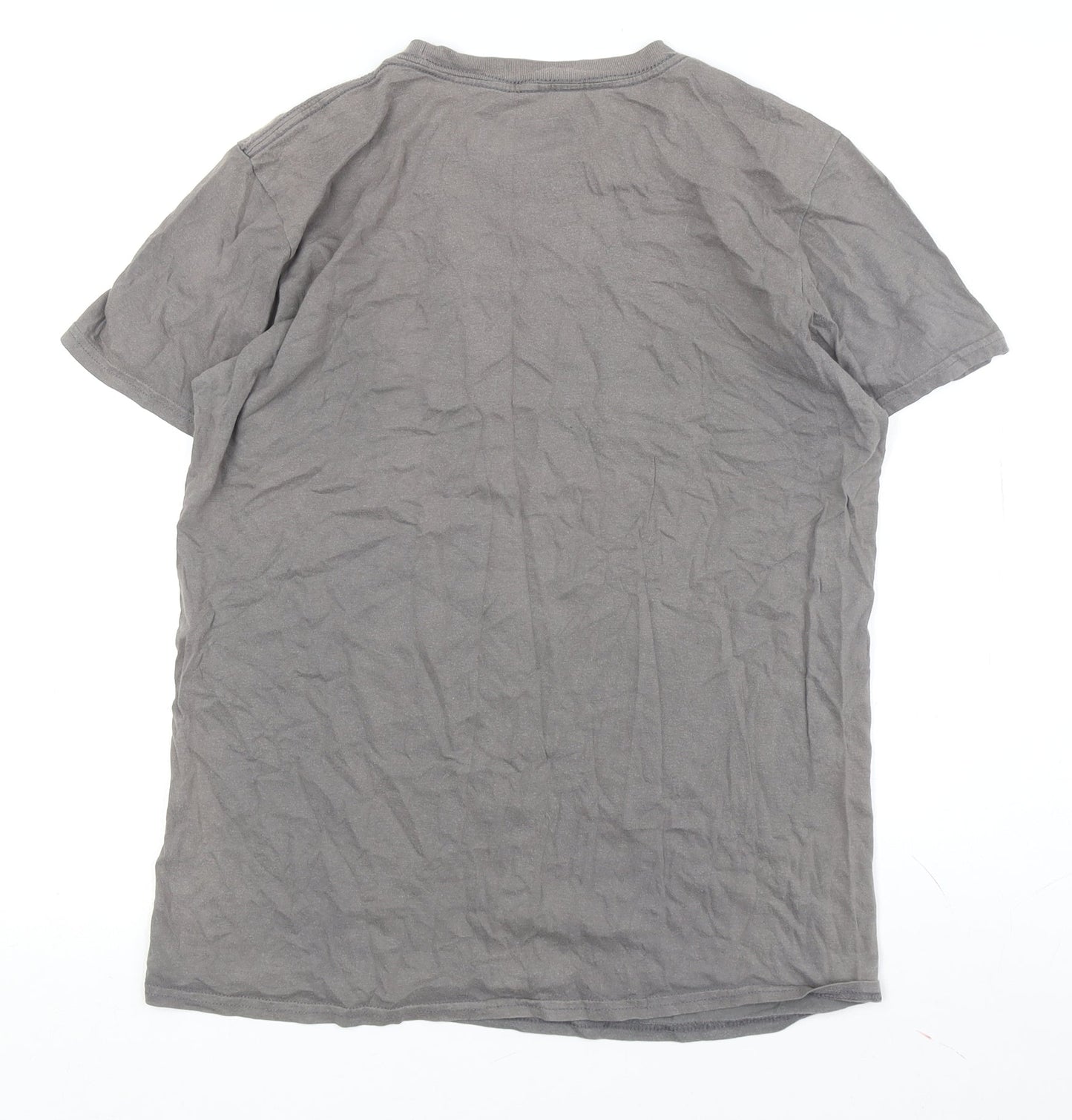 Marvel Men's Grey Deadpool Graphic T-Shirt M