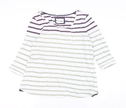 Womens UK Size 12 White Stuff Multicoloured Basic T-Shirt