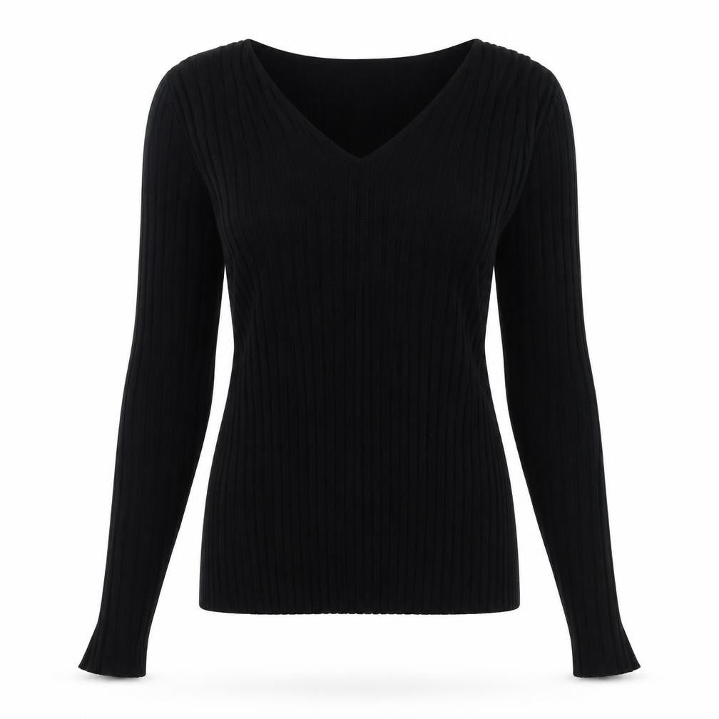 Womens UK Size 10 Threadbare Black Pullover Jumper