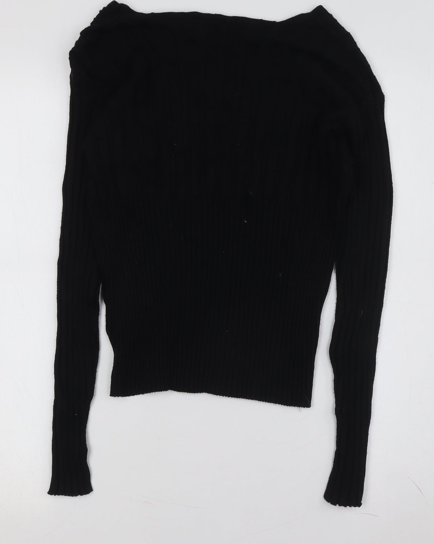 Womens UK Size 10 Threadbare Black Pullover Jumper