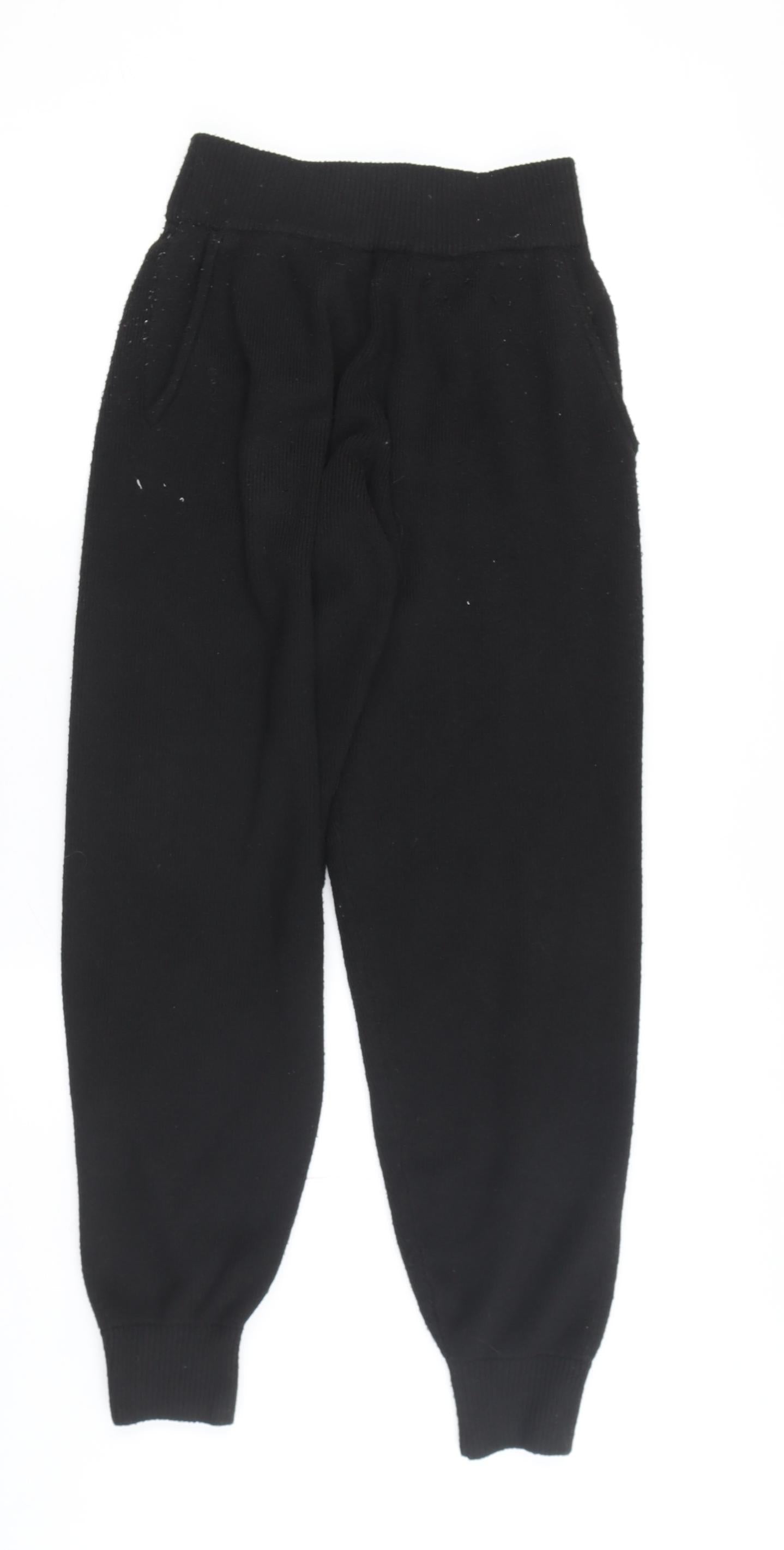 Jack Wills Women's Black Jogger Trousers Size 8