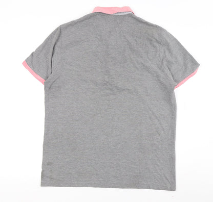 Mens UK Size L The Spitalfields Shirt Co Cotton Blend Polo Shirt