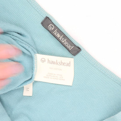 Hawkshead Women's Blue Cardigan V-Neck Medium