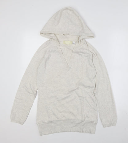 Womens UK Size S Preworn Beige Pullover Jumper