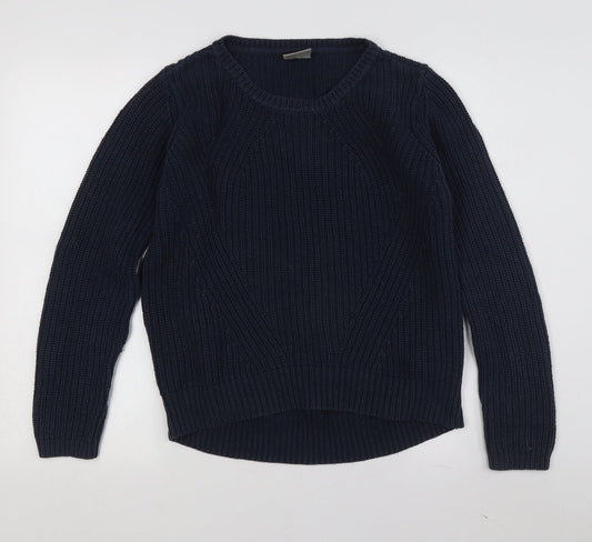 Womens UK Size M VERO MODA Blue Pullover Jumper