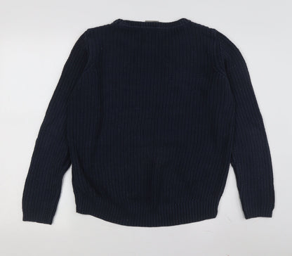 Womens UK Size M VERO MODA Blue Pullover Jumper