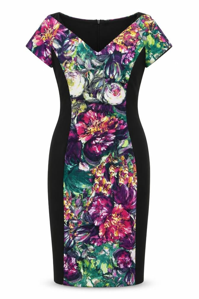 Amy Childs Women's Multicoloured Bodycon Dress Size 12