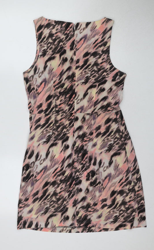 Gap Women's Multicoloured Animal Print Dress