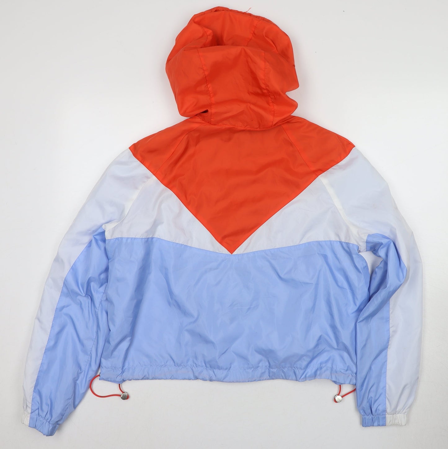 Womens UK Size M H&M Multicoloured Windbreaker Coat