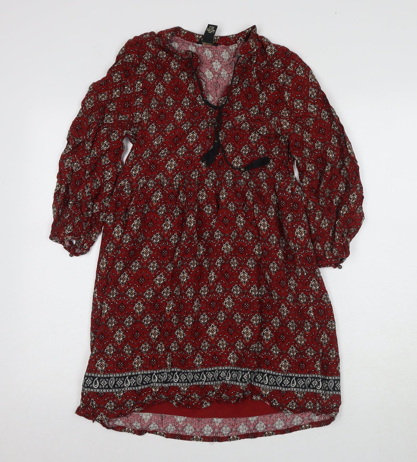 Forever 21 Women's Multicoloured A-Line Dress Size 4