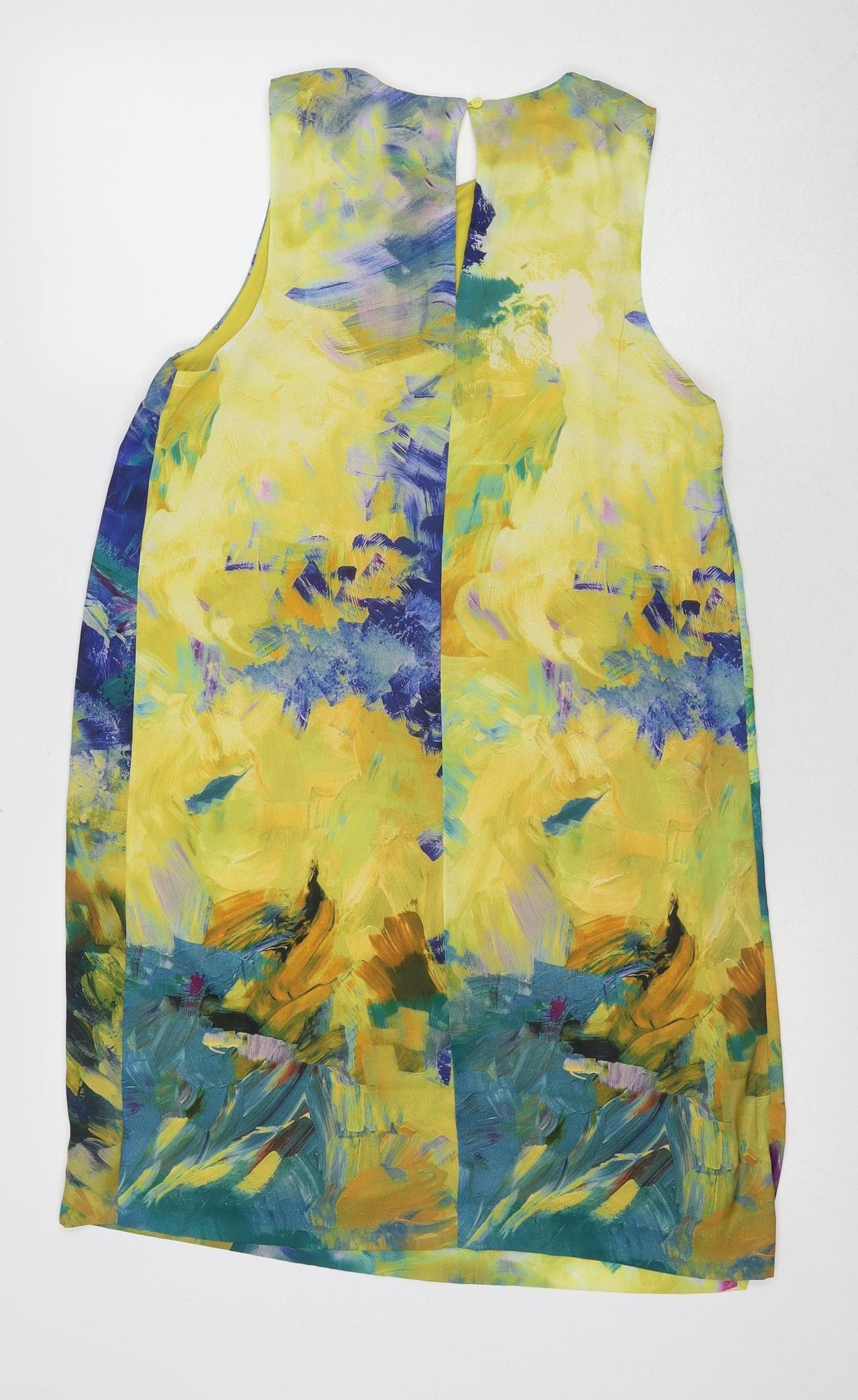 H&M Women's Multicoloured Shift Dress Size 6