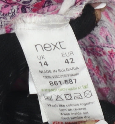 Next Women’s Paisley Sleeveless Dress Size 14