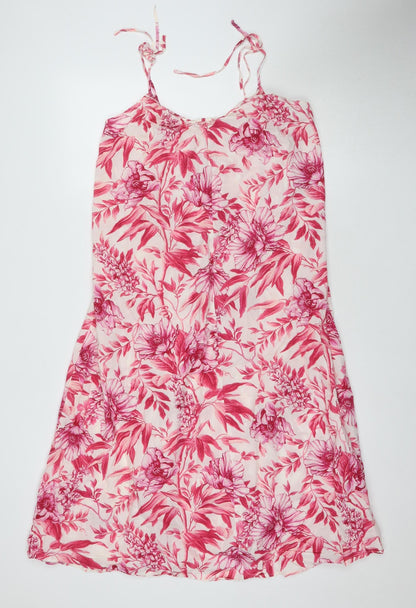 H&M Women's Floral Slip Dress XS Sleeveless Summer
