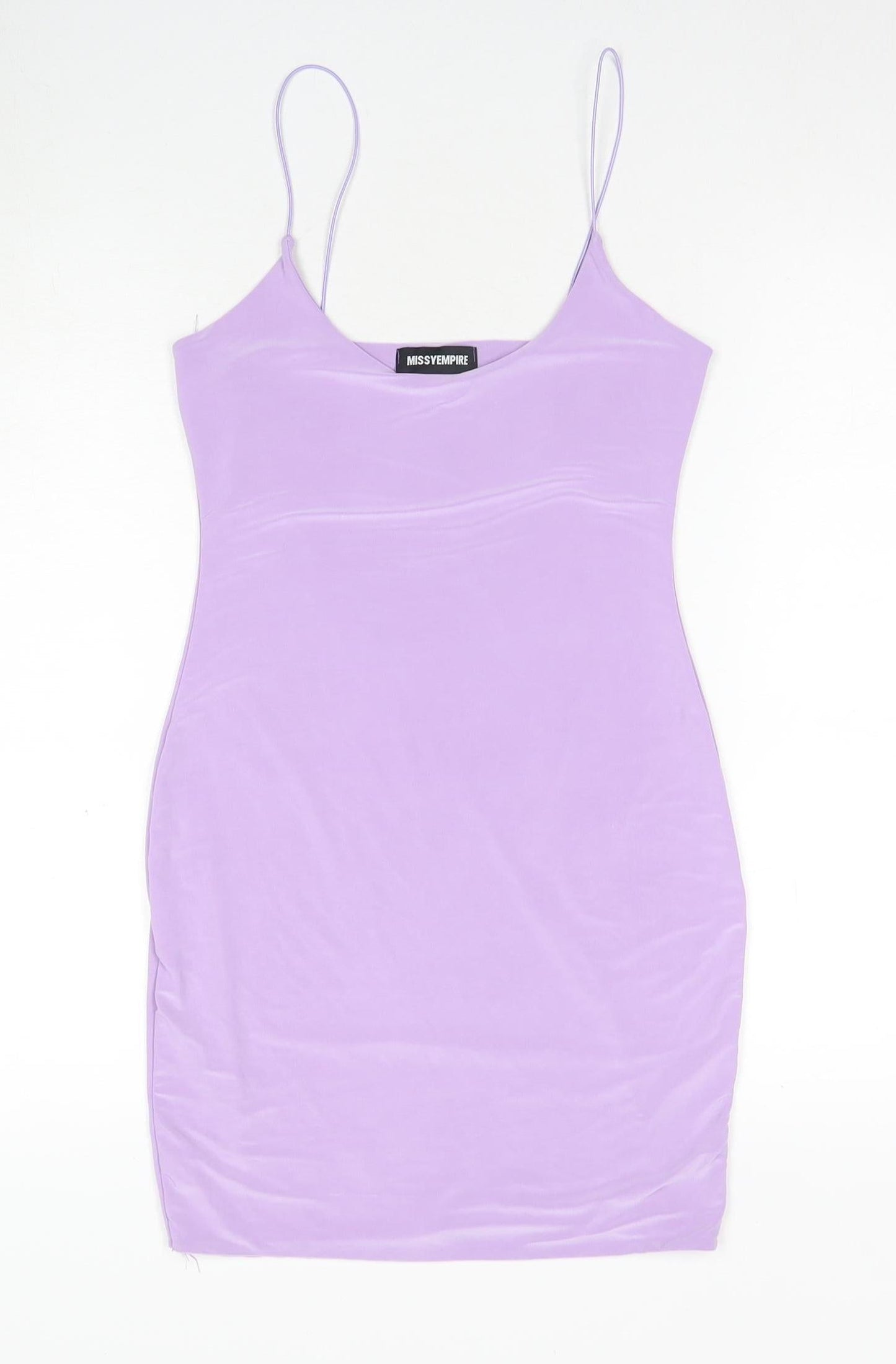 Missy Empire Women's Purple Slip Dress Size 12