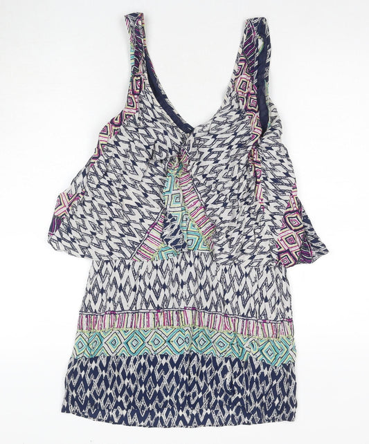 Plenty by Tracy Reese Women's Multicoloured Slip Dress S
