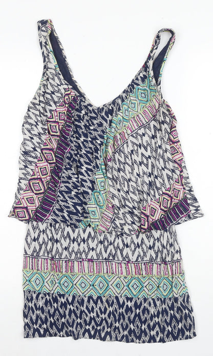 Plenty by Tracy Reese Women's Multicoloured Slip Dress S